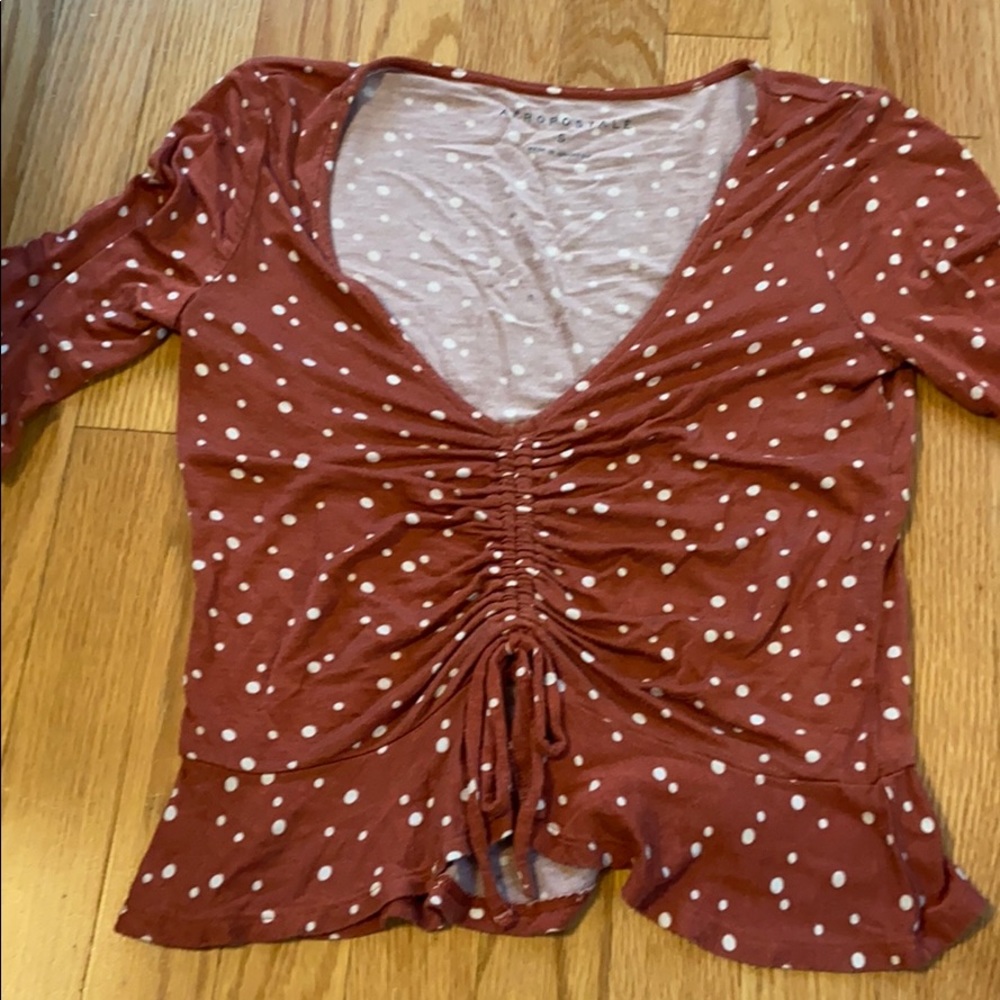 Polka dot shirt